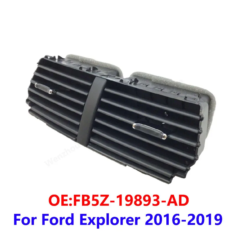 Convient aux modèles Ford Explorer 2016-2019, ensemble de grille de ventilation centrale Fb5Z-19893-Ad
