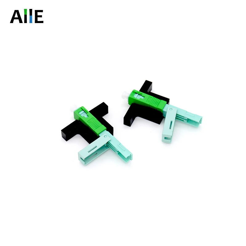 SC UPC APC Fiber Optic Connector FTTH Fiber Optical Fast Connector 53mm Embedded High Quality Optica Quick Connector UPC