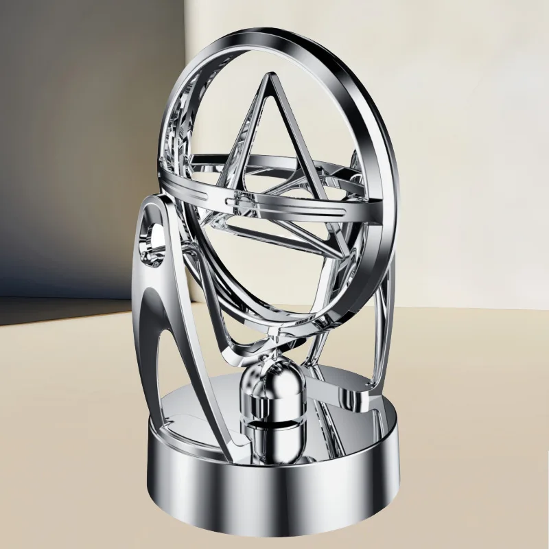 Modelo giratorio USB magnético Swinger, Triangular, instrumento de movimiento perpetuo, oficina, muebles para el hogar, pista celestial, nuevo