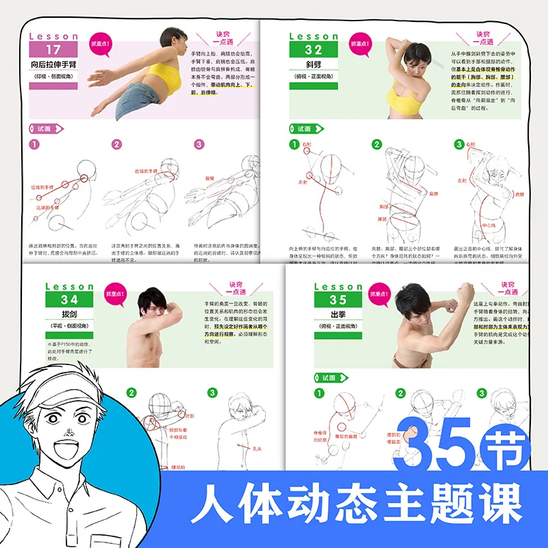 Japanese master speaks manga :How To Draw Head Neck, Shoulders Arms ,Waist , A Beginner's Guide to Drawing the Human Body Book