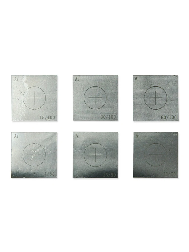 A1\ C\ D\ M1 Magnetic Particle Detection Standard Test Piece, Magnetic Particle Detection Test Piece