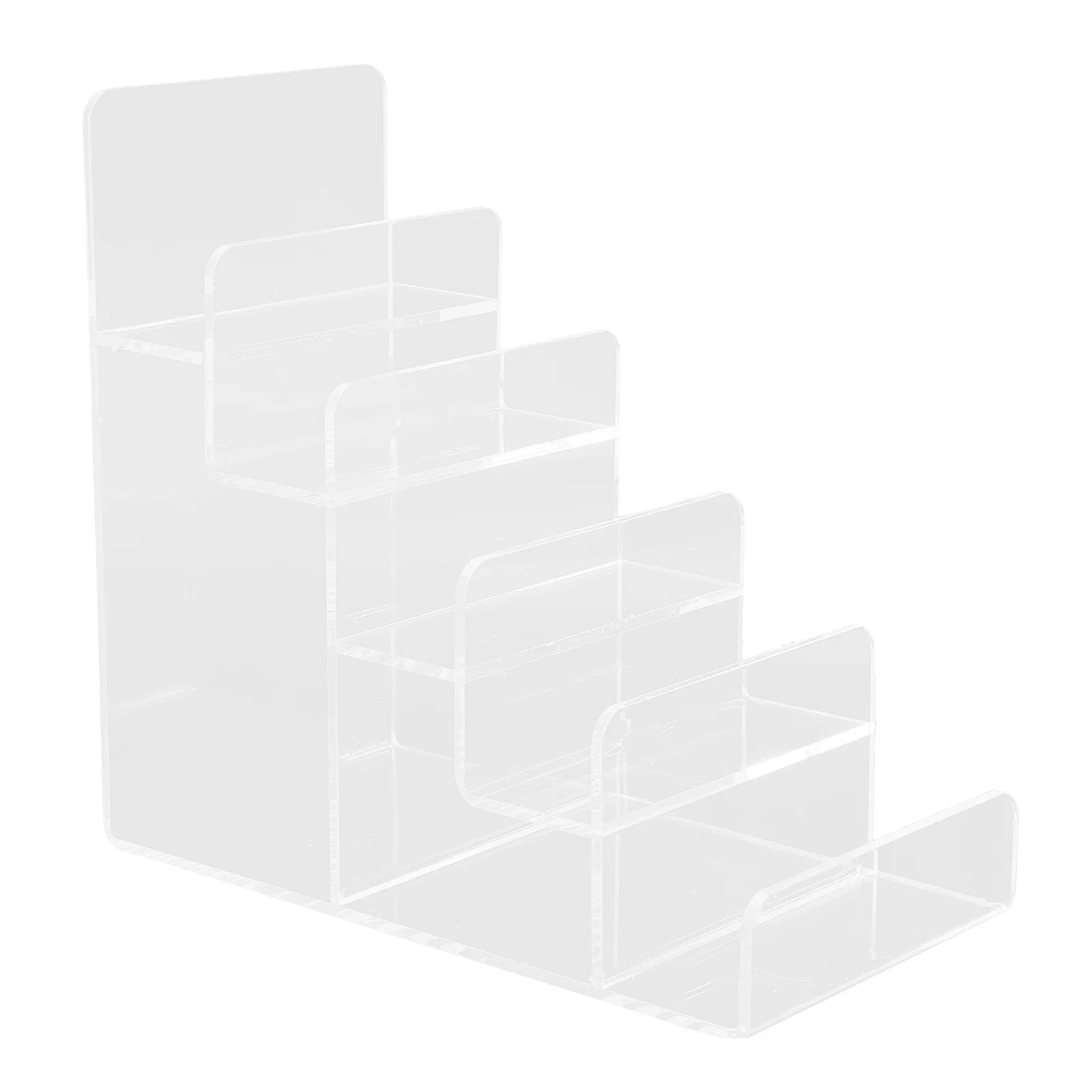 

Acrylic 5-Tier Wallet Display Rack Clear Purse Stand Organizer Retail Display Shelf Wallet Stand Purse Stands