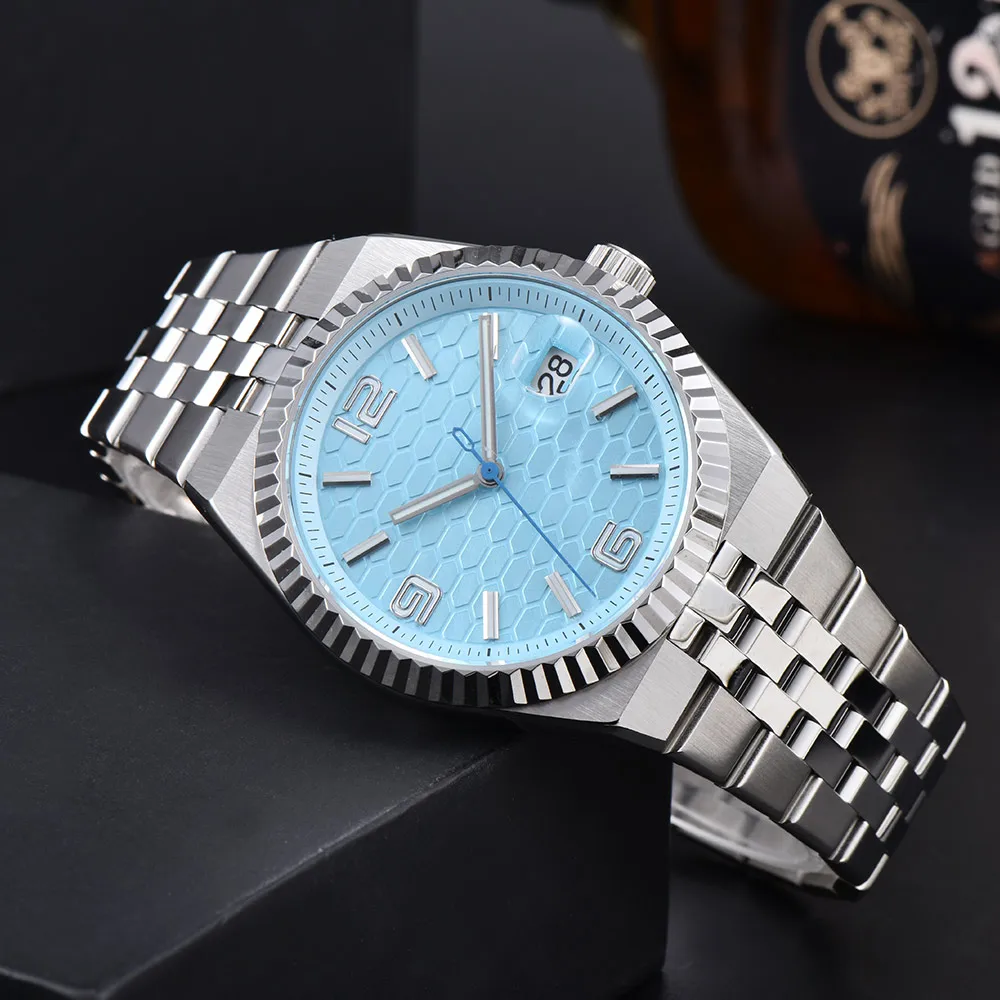 2025 Dwayne Campbell Nuovo orologio automatico da uomo Orologio meccanico Vetro zaffiro NH35 Orologio con movimento Orologi luminosi per uomo