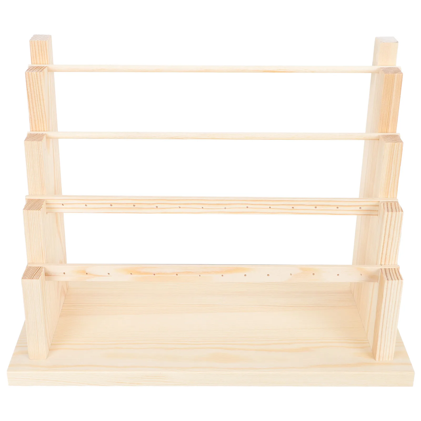 

Multi-Layer Wooden Jewelry Display Rack Detachable Bracelets Earring Organizer Stand Jewelry Storage Holder Home Display