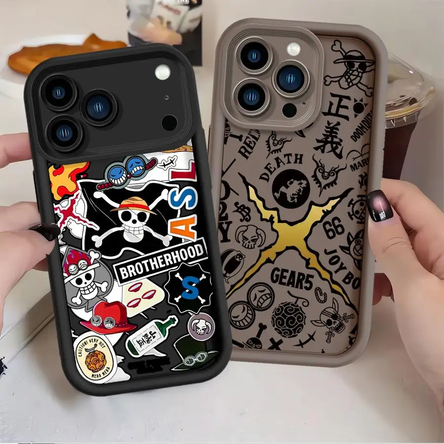 Ones Pieces Thousand Sunny Case for Apple iPhone 17 Pro Max 14 Plus 16 15 XR 16e 17E 11 12 13 Mini XS Phone Cover view 3