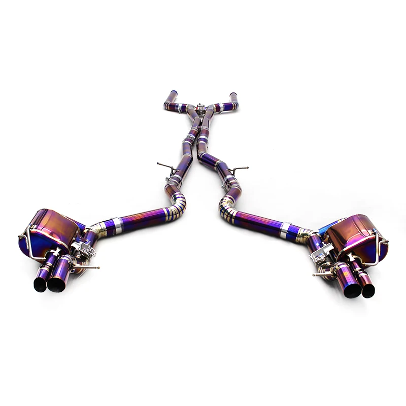 

Custom OEM Valved Exhaust System For Mercedes-Benz E63/E63S AMG W213 4.0TT 2016-2023 Titanium Exhaust Pipes Catback Muffler