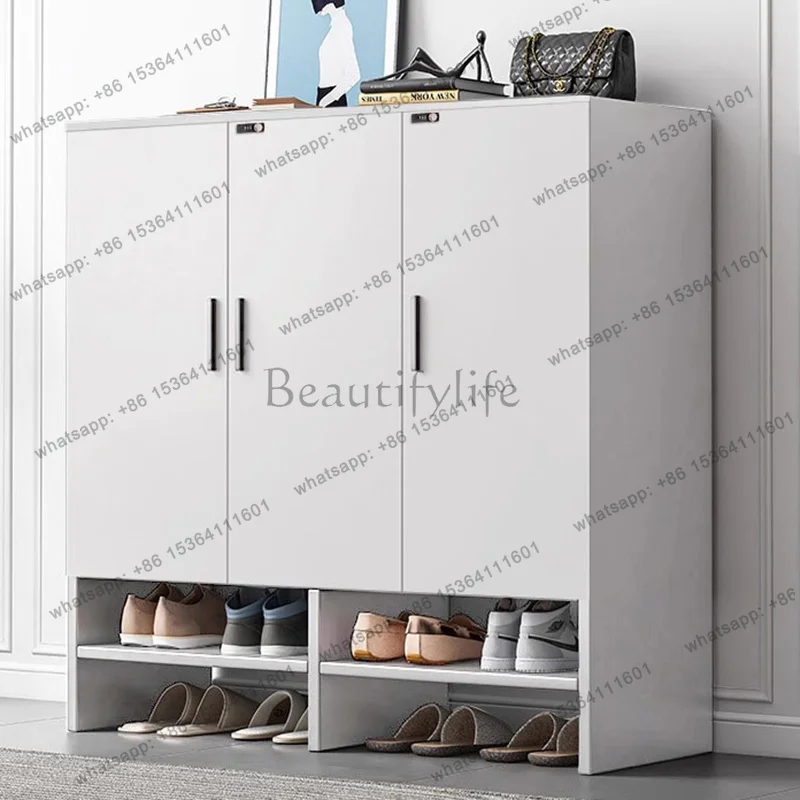 LD Designer Vertical Shoe Shelf Organizer Storage Mobile Wooden Shoe Cabinet Living Room Designer Archivadores Salon
