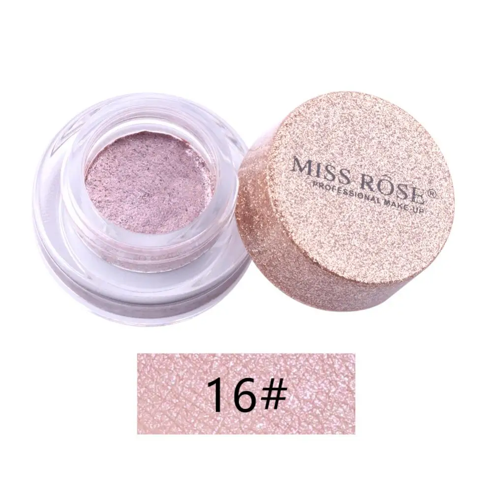 Mermaid Highlight Eye Shadow Cream Metallic Pigment Glitter Bright Matte Shimmer Long Lasting Eyeshadow Makeup Pallete TSLM1