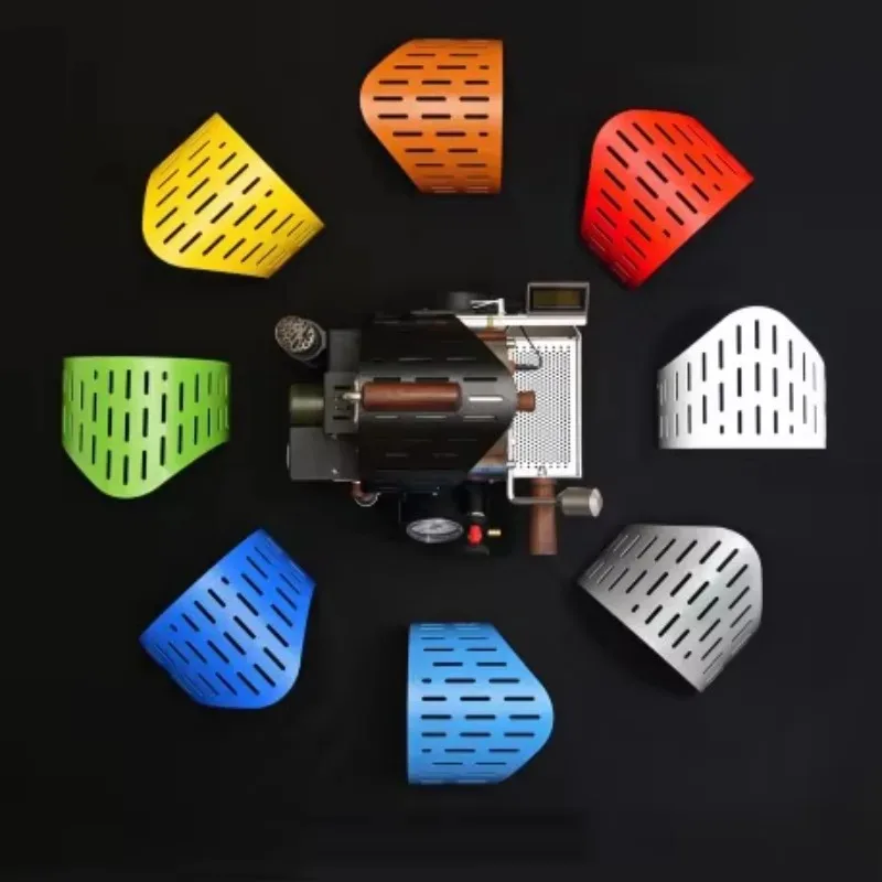 Mini Coffee Roaster Machine for Home Temperature Control Hot Air Bean Roasting Sample 50g 100g Tostadoras De Cafe view 6