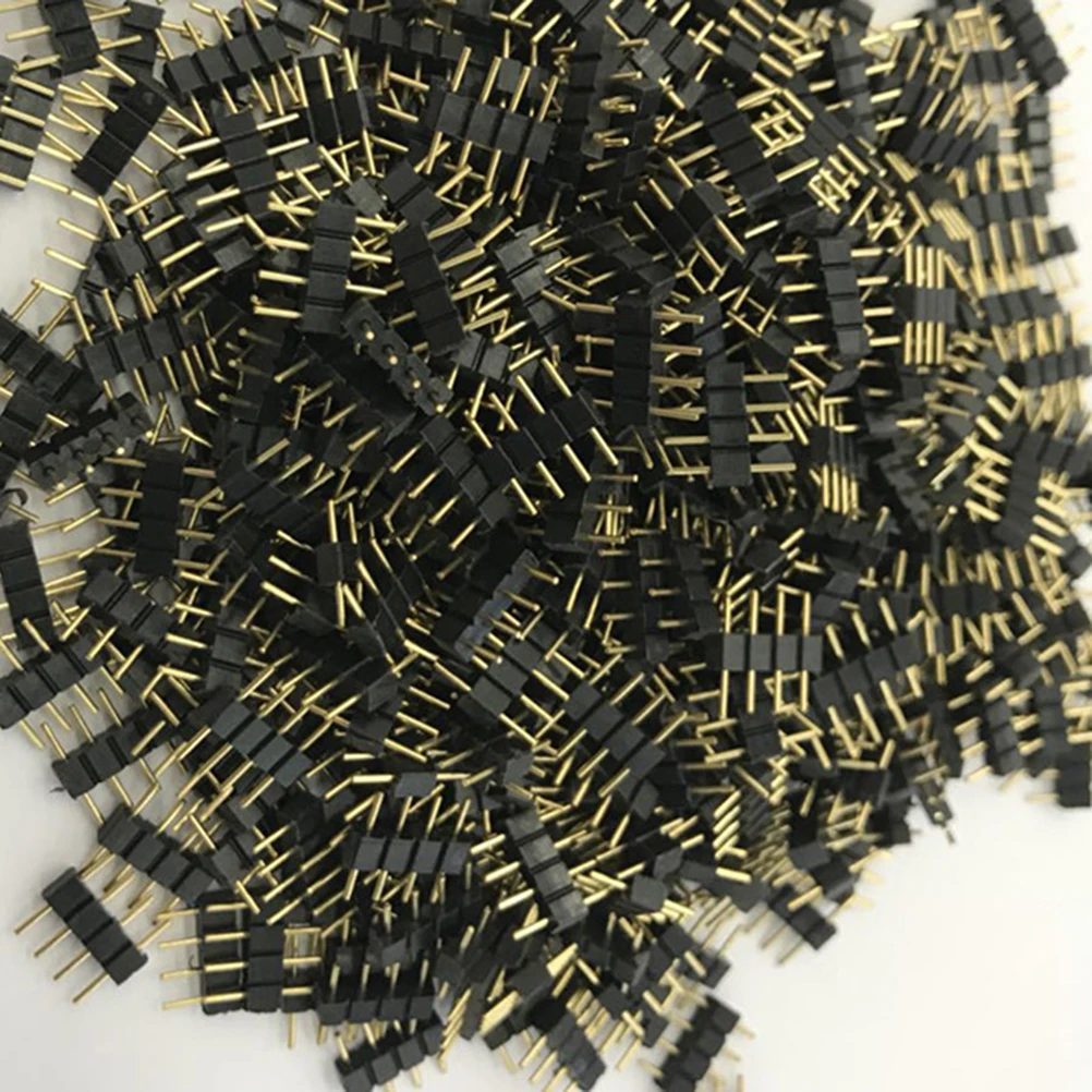 

50pcs Light Strip Connector Pin Headers Kit Solder Free Male Female Durable Material LED Electronic Project Accessories