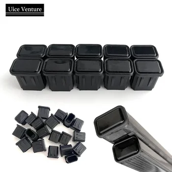 アイスホッケースティックセット、10個、大人用ラバーエンドプラグ