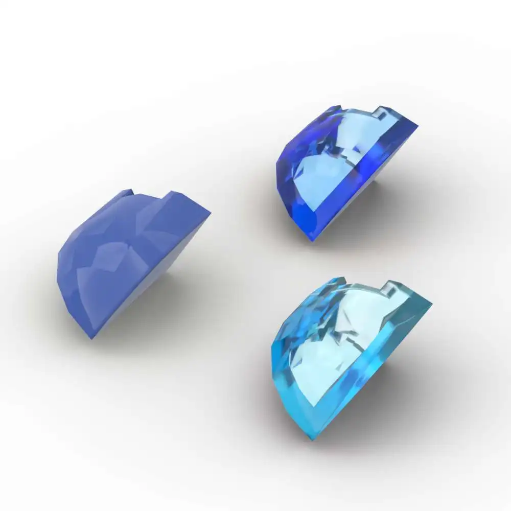 MOC 10PCS Part Brick 1871 Slope Curved 1x1x1 1/3 Corner Round Building Blocks House Castle Educational DIY Toy Birthday Kid Gift