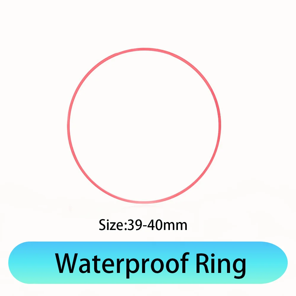 Uhrenzubehör, geeignet für 1853 T063 T035 T099, hintere Abdeckung, roter wasserdichter Ring, Uhrendichtungsring, 39–40 mm