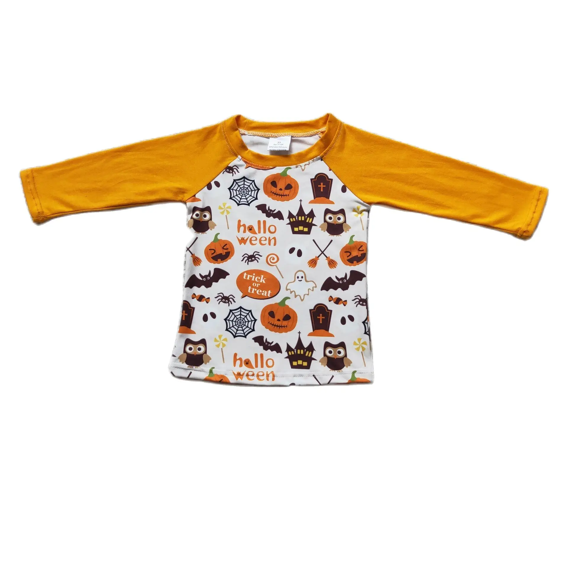 Halloween Pumpkin Long Sleeve Top