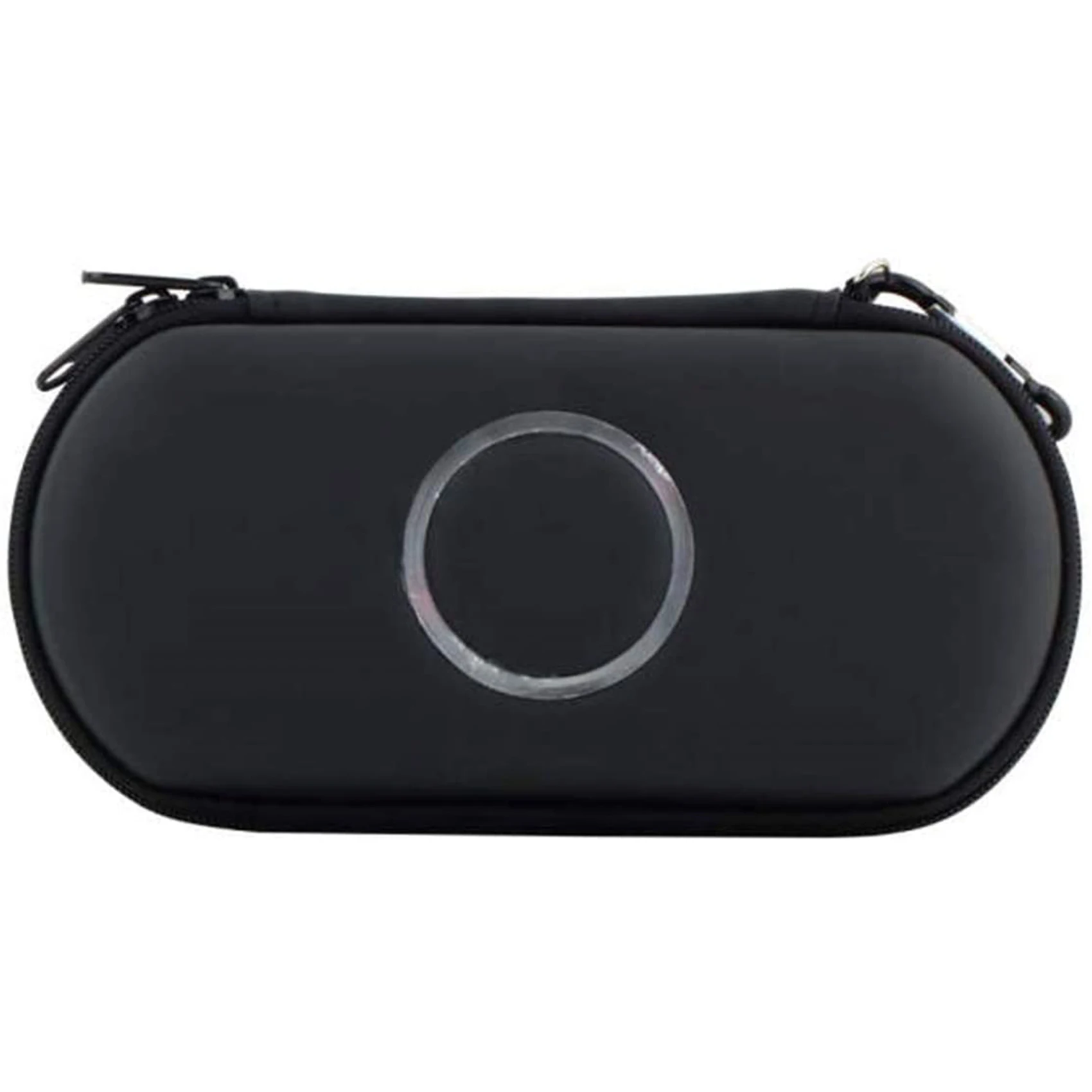 For PSP Carring Case Portable Travel Pouch Cover Zipper Bag Compatible for Sony PSP 1000 2000 3000 Game Console(Black)