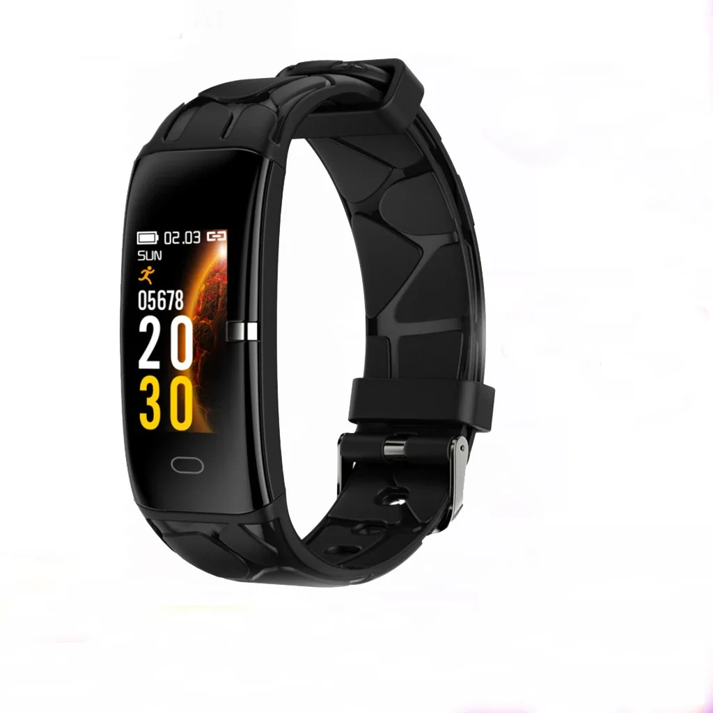 E58 Smart Watch Ip67 Pedometro per la misurazione della pressione sanguigna Smart Band Impermeabile Smartwatch da donna Fitness Track