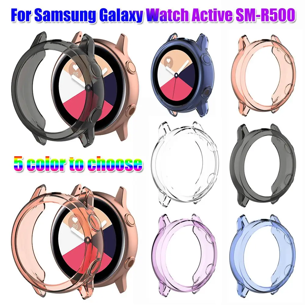 Sport Classic Soft TPU Watch Case Cover Protector 40mm For Samsung Galaxy Watch Active SM-R500