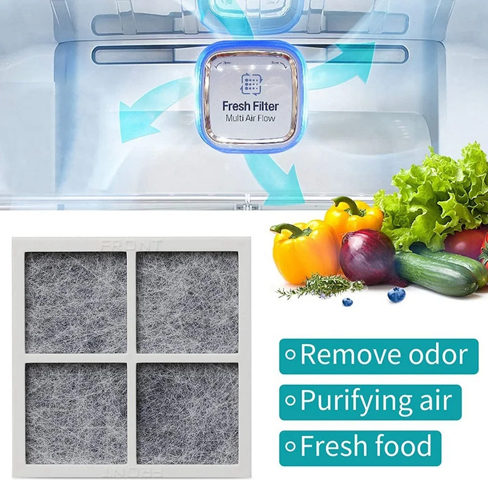 Filtro de ar de geladeira 3PCS LT120F compatível com LG Kenmore Elite 469918 ,9918,ADQ 73214402 ,ADQ 73214403 ,ADQ 73214404 ,ADQ 73334008