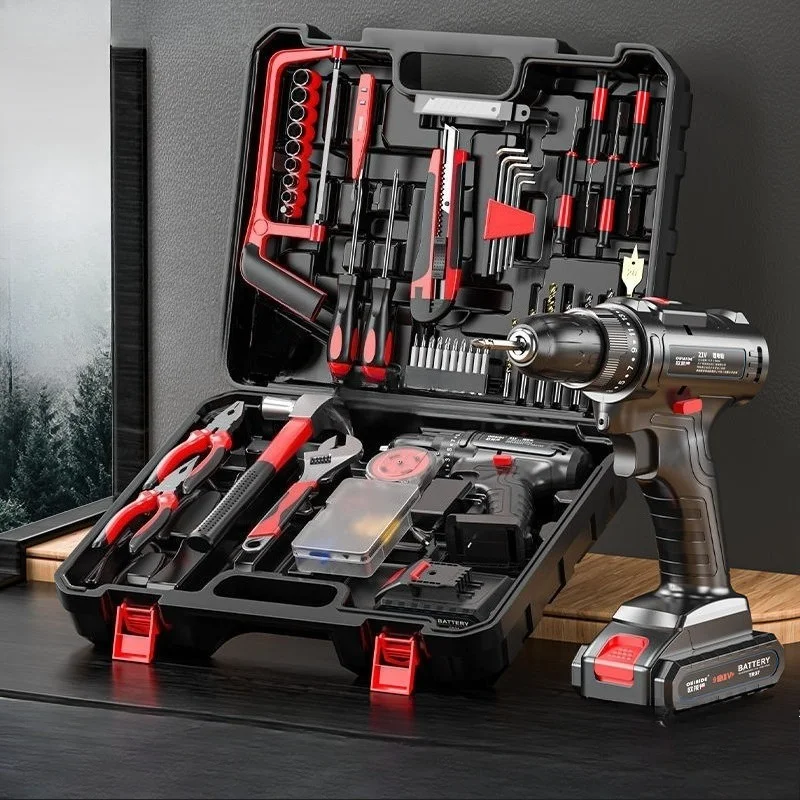 

Multifunctional Electric Screwdriver Toolbox Set