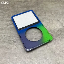 Copertura della cassa dell'alloggiamento della piastra frontale di ricambio per riparazione in plastica blu colorata per iPod 5th Video 30Gb 60GB 80GB