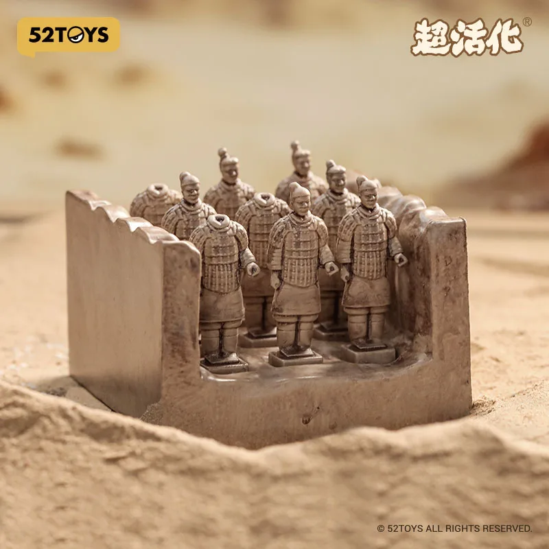 52TOYS Blind Box IMPRESSIONS OF XI AN, Mystery Box, 1PC Action Figure Collectible Toy Desktop Decoration Gift