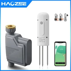 Tuya Smart Zigbee Watering Timer Smart Sprinkler Drip Irrigation System Built-in Water Flow Recorder Water Controller