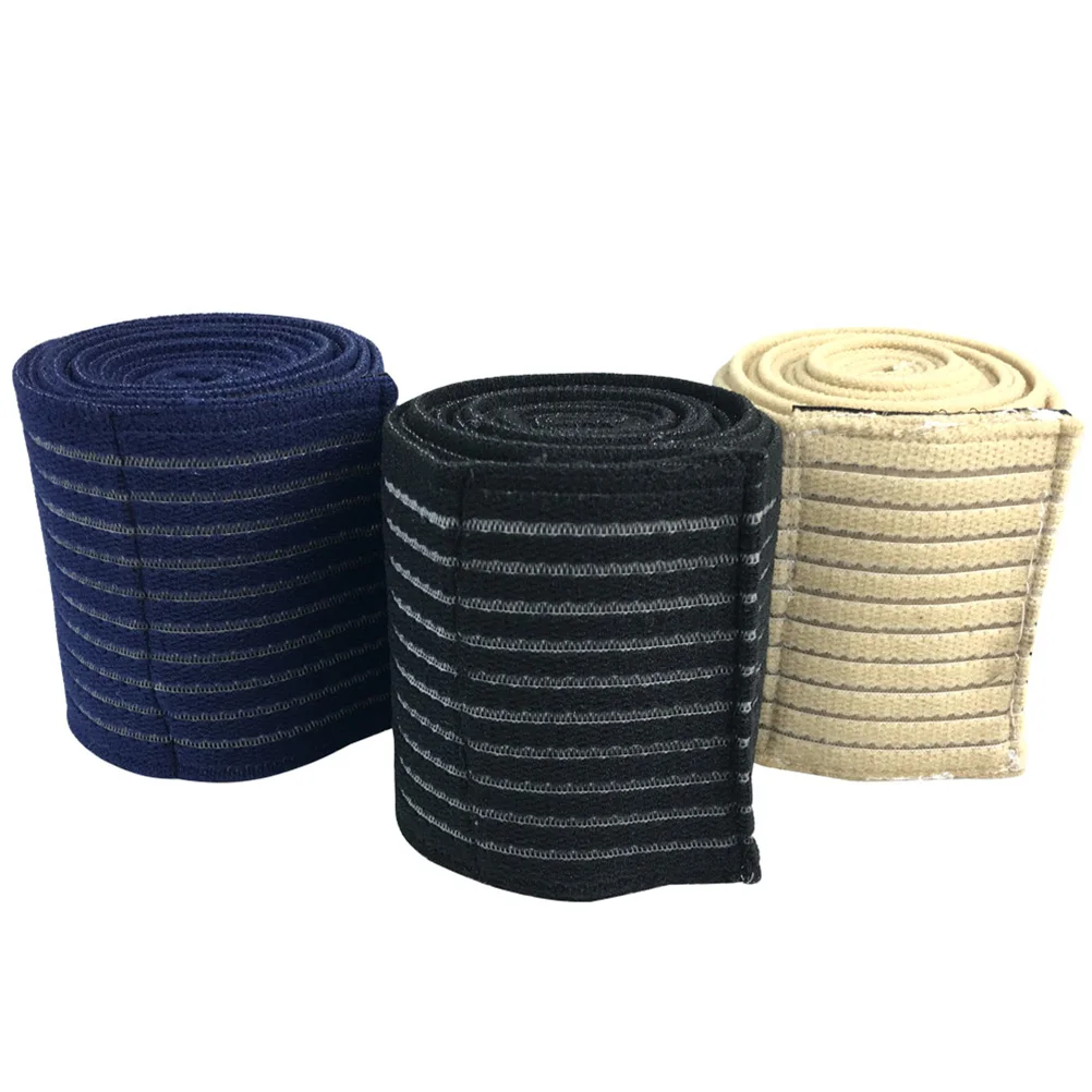

3 Pcs Knee Stabilizer Pads Weightlifting Wrapping Leg Elastic Strap Boost Strength Squats Leg Injury Prevention Fitness
