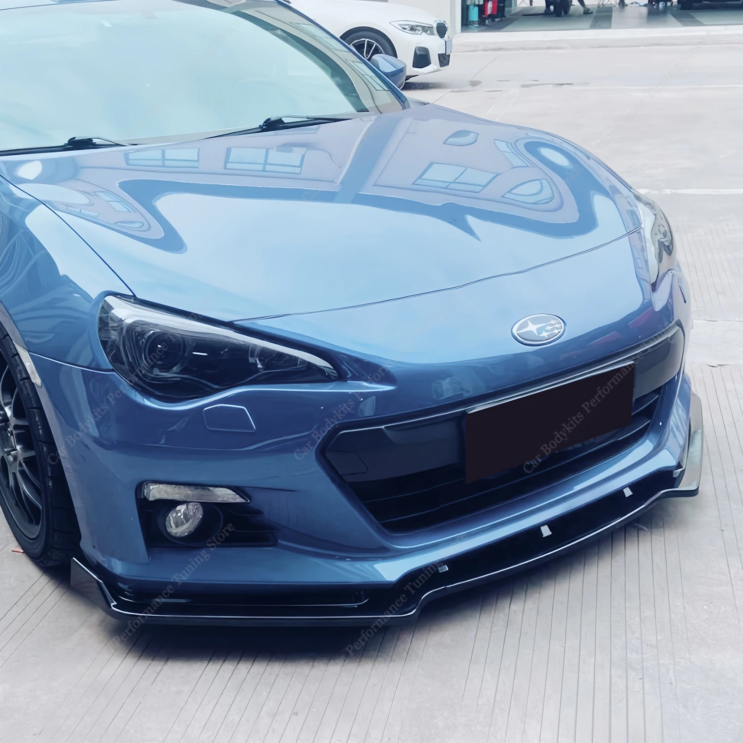 

Gloss Black Front Bumper Lip Spoiler Splitter Diffuser Cover Guard For Subaru BRZ MK1 ZC6 2012-2017 Pre-Facelift Bodykits Tuning