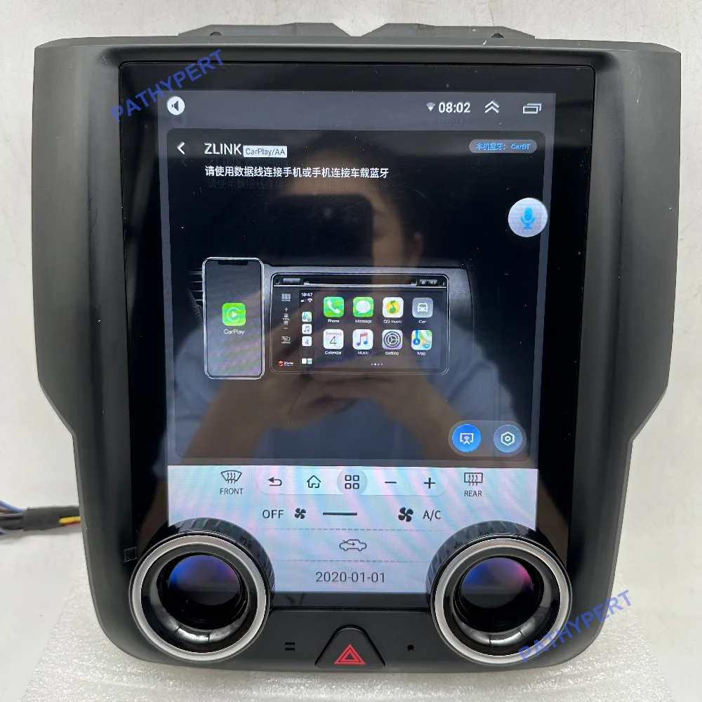 

9.7" Car Multimedia Player Android 15 For Dodge RAM 2013-2015 Auto Bluetooth Stereo Touchscreen Carplay AutoRadio GPS 4G DSP FM