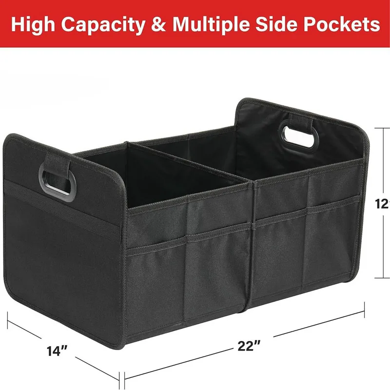 Foldable car storage box Trunk clutter arrangement multi-functional Oxford cloth car storage box storage box