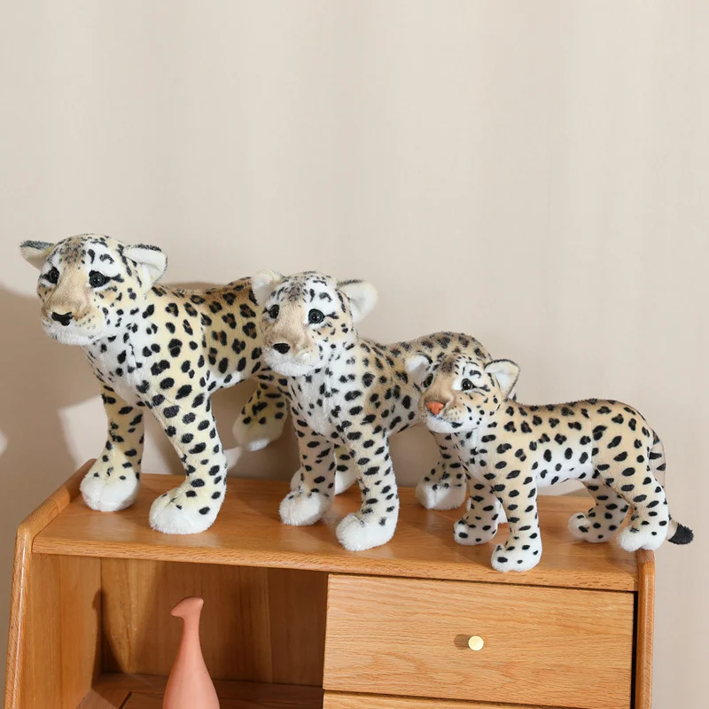 ตุ๊กตาสัตว์จำลอง รูปสิงโต เสือ เสือดาว ของตกแต่งบ้าน ตุ๊กตาสัตว์น่ารัก นุ่มเหมือนจริง ใช้เป็นหมอน ของขวัญสำหรับเด็กผู้ชาย