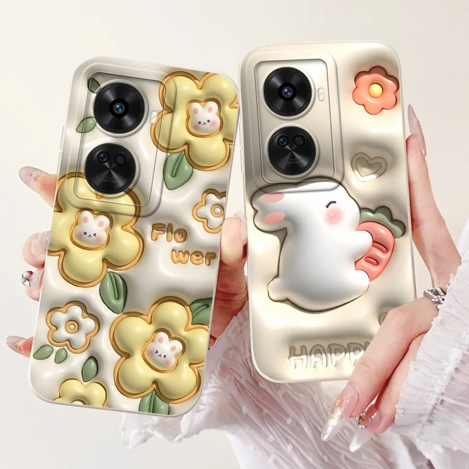 Fashion For Huawei nova 11 SE BON-AL00 Case Cartoon Animal Print Soft Silicon Cover For Huawei Nova 11SE 12 SE 6.67