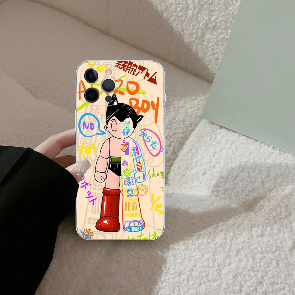 Anime A-Astro B-Boy Phone Case Silicone Soft For Iphone 16 15 14 13 12 11 Pro Mini XS MAX Plus X Cover