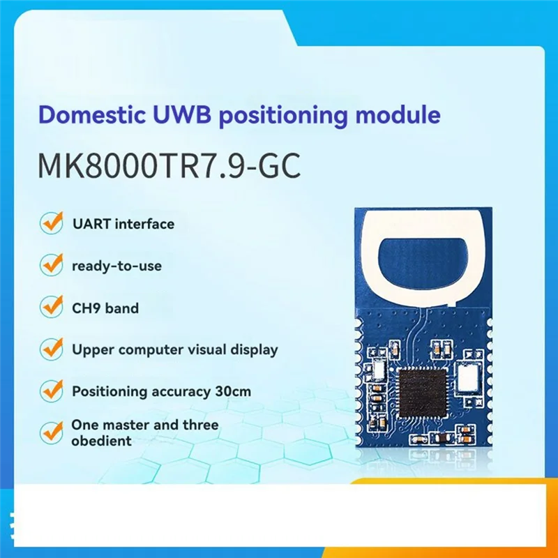 

N82R New UWB Ultra Wideband High Precision Ranging Free Development Of Electronic Fence MK8000 Personnel Positioning DW1000