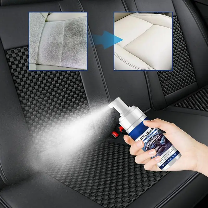 Car Part Retreading Agent 120ml Car Exterior Restorer And Interior Cleaner Non-Greasy Multifunctional Car Polish Spray For Door