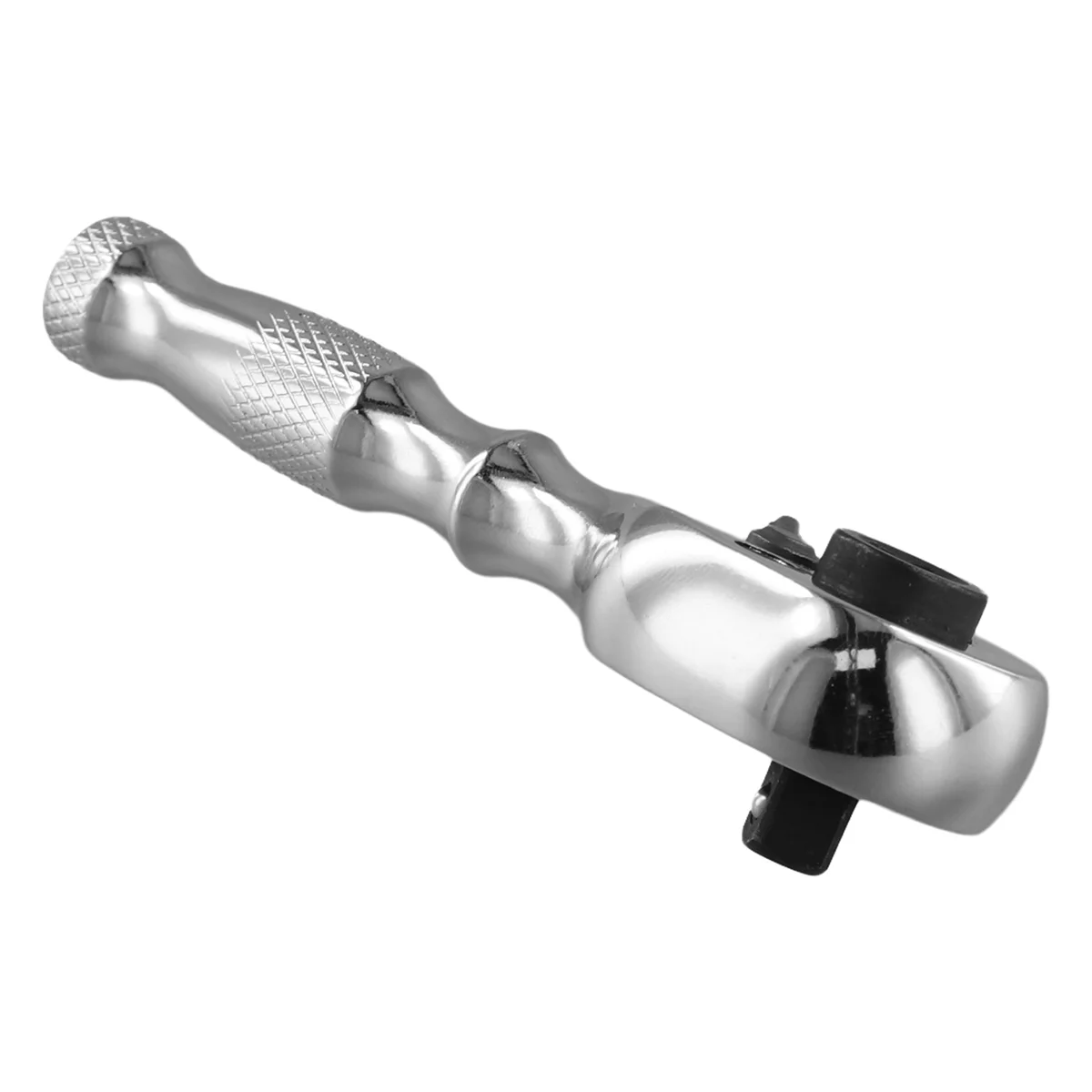 Kunci Ratchet Mini 2 in 1 Gagang Ganda dengan Dua Mata Obeng, Alat Perbaikan Tangan SSQ