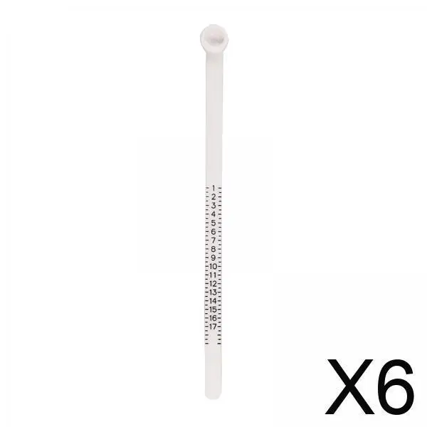 

6x2 шт., кольцевая линейка, измеритель с переносной катушкой, измерения размера, вставка, защита, лента для пальцев, измерительная лента для свадьбы