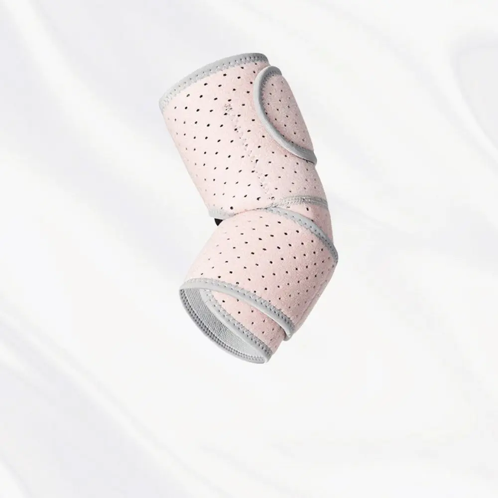 

Double Strap Elbow Forearm Sleeves Adjustable Breathable Air Hole Elbow Guard Compression Fixed Anti-slip