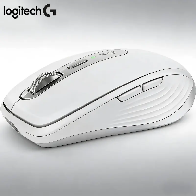Logitech MX3S Bluetooth Mouse Darkfield Sensor Glass Surface Compatible USB-C Fast Charge