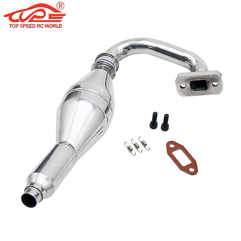 Exhaust Pipe Tuned Pipe for 1/5 FS Racing FG Rovan Big Monster Truck Rc Car Parts