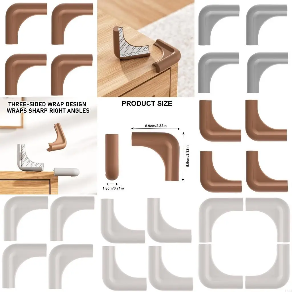 الطفل برهان الوفير وسادة لاصقة حماة الحرس السلامة واقيات زوايا المضادة للتصادم حاجز حماية الزاوية السلامة الوفير L8RB