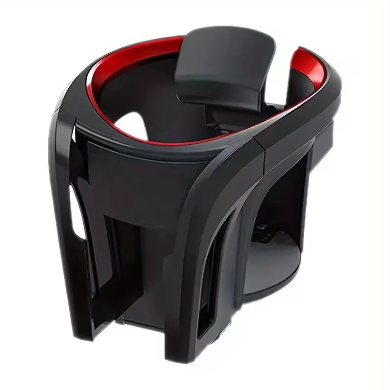 

Universal Red Car Cup Holder 2 In 1 Air Vent Outlet Coffee Bottle Holder And Car Phone Mount Accessories Cups Car Vents Cup Rack