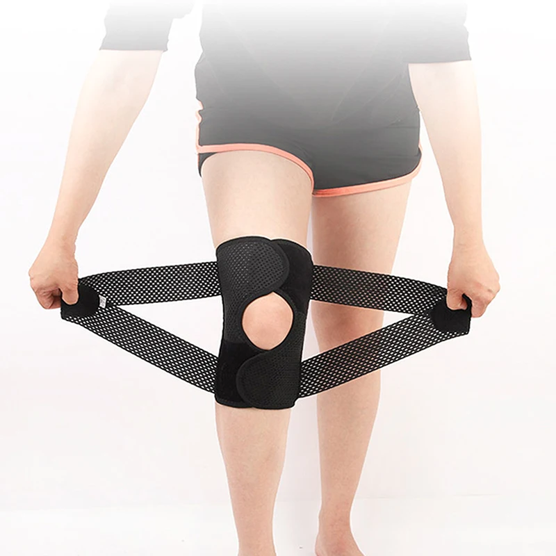 Thin And Breathable Knee Brace Knee Support Relieves Joint Pain Shock Absorbent Helps Stabilize The Knee For Fitness