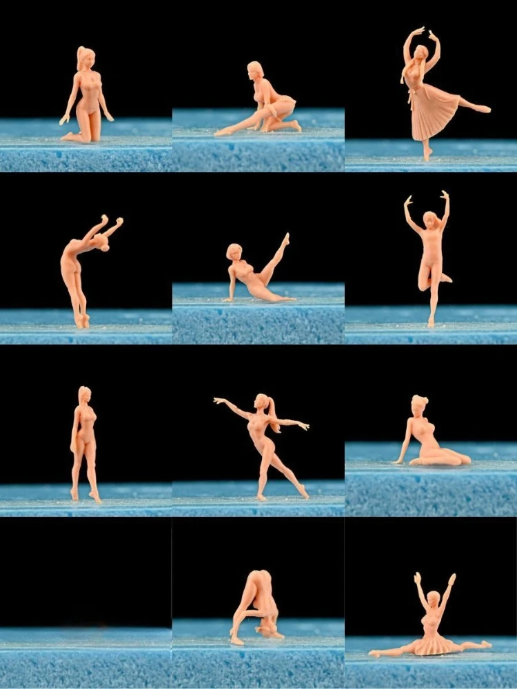 modellino-in-miniatura-1-64-di-ballerina-bianca-danzante-personaggio-urbano-per-decorazione-studio