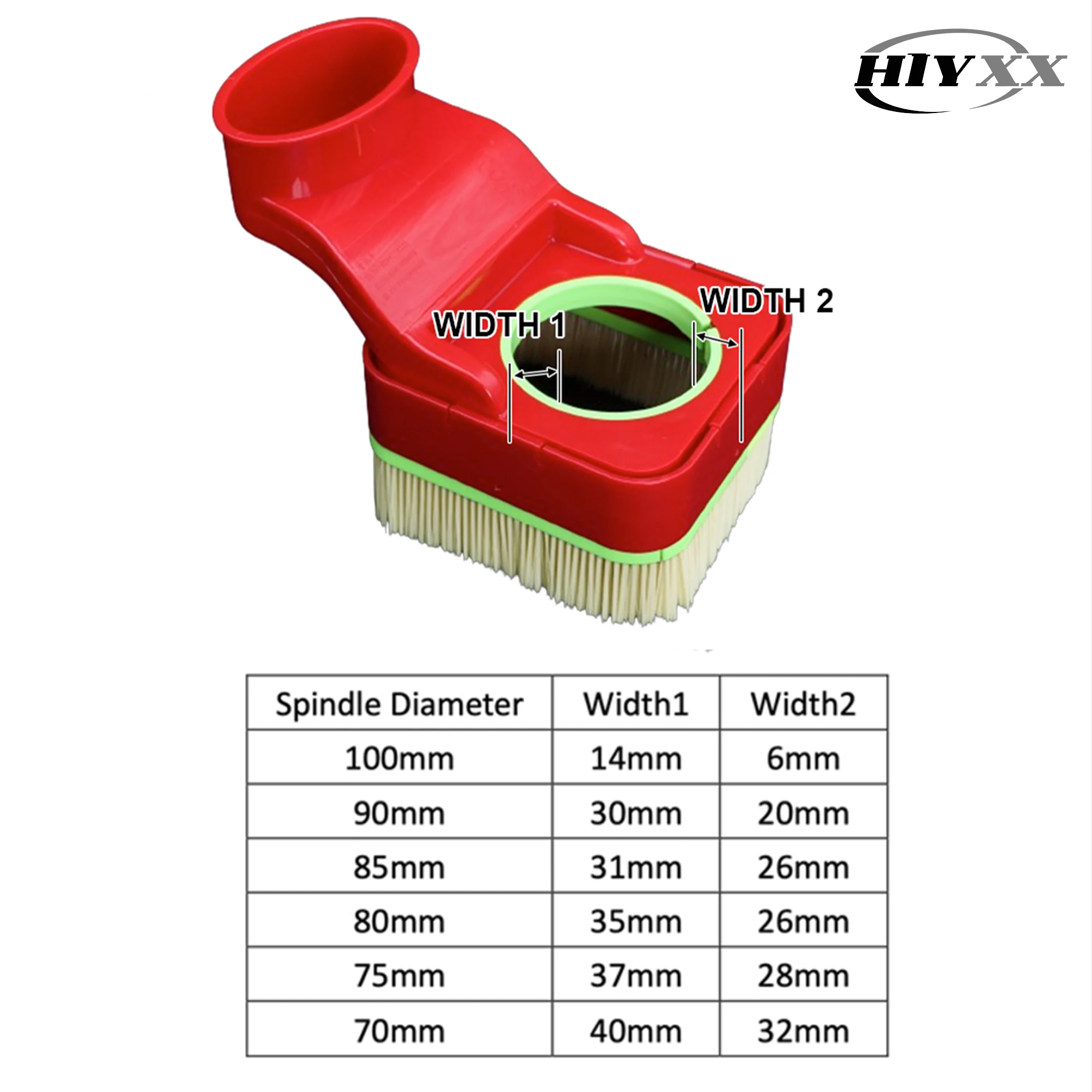 브러시가 포함된 범용 CNC 더스트 슈 키트 70-100mm 스핀들 커버 CNC 라우터 조각기용 더스트 부트 콜렉터