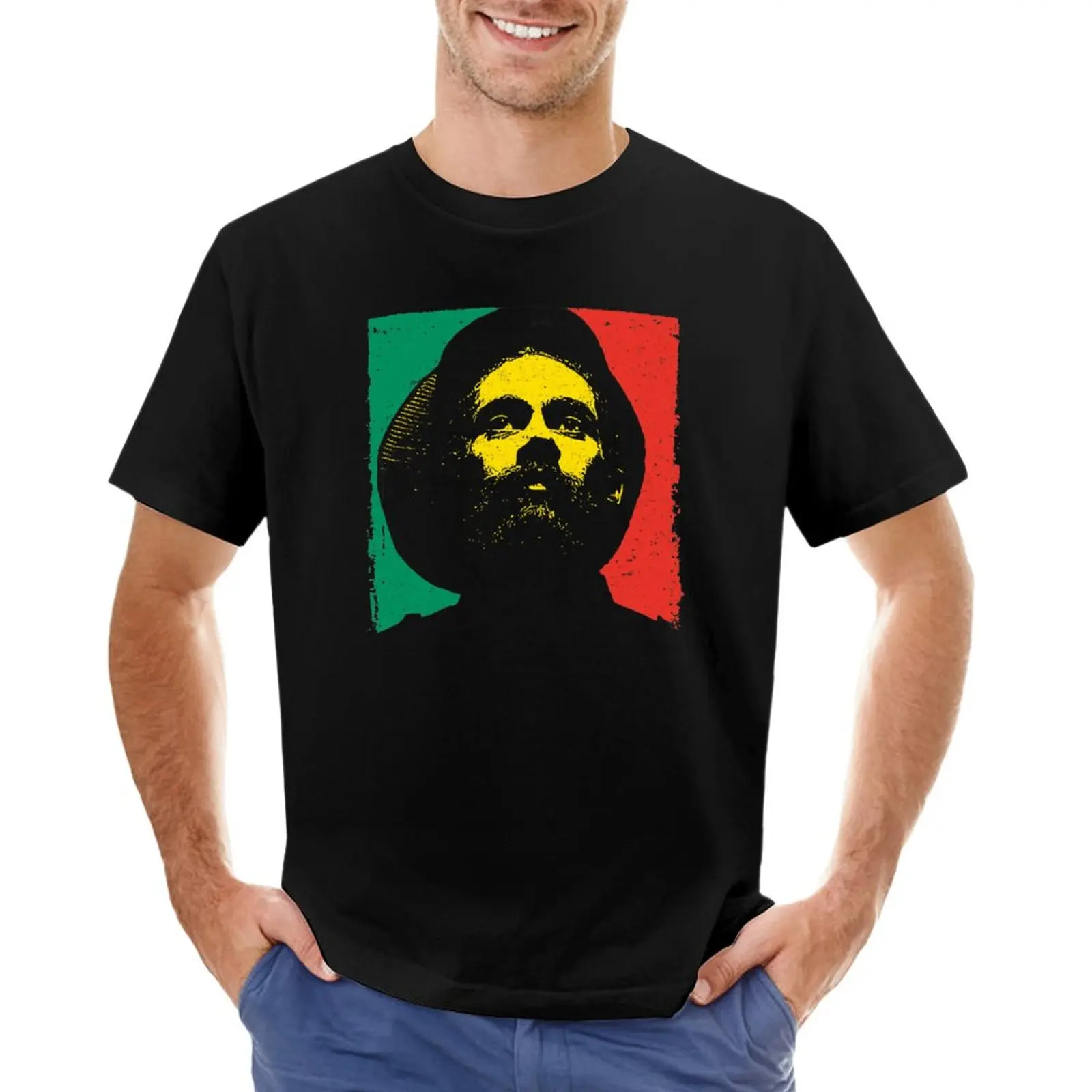 Damian Marley - Roots Rock Reggae T-Shirt animal prinfor boys blacks summer top tees mens vintage t shirts