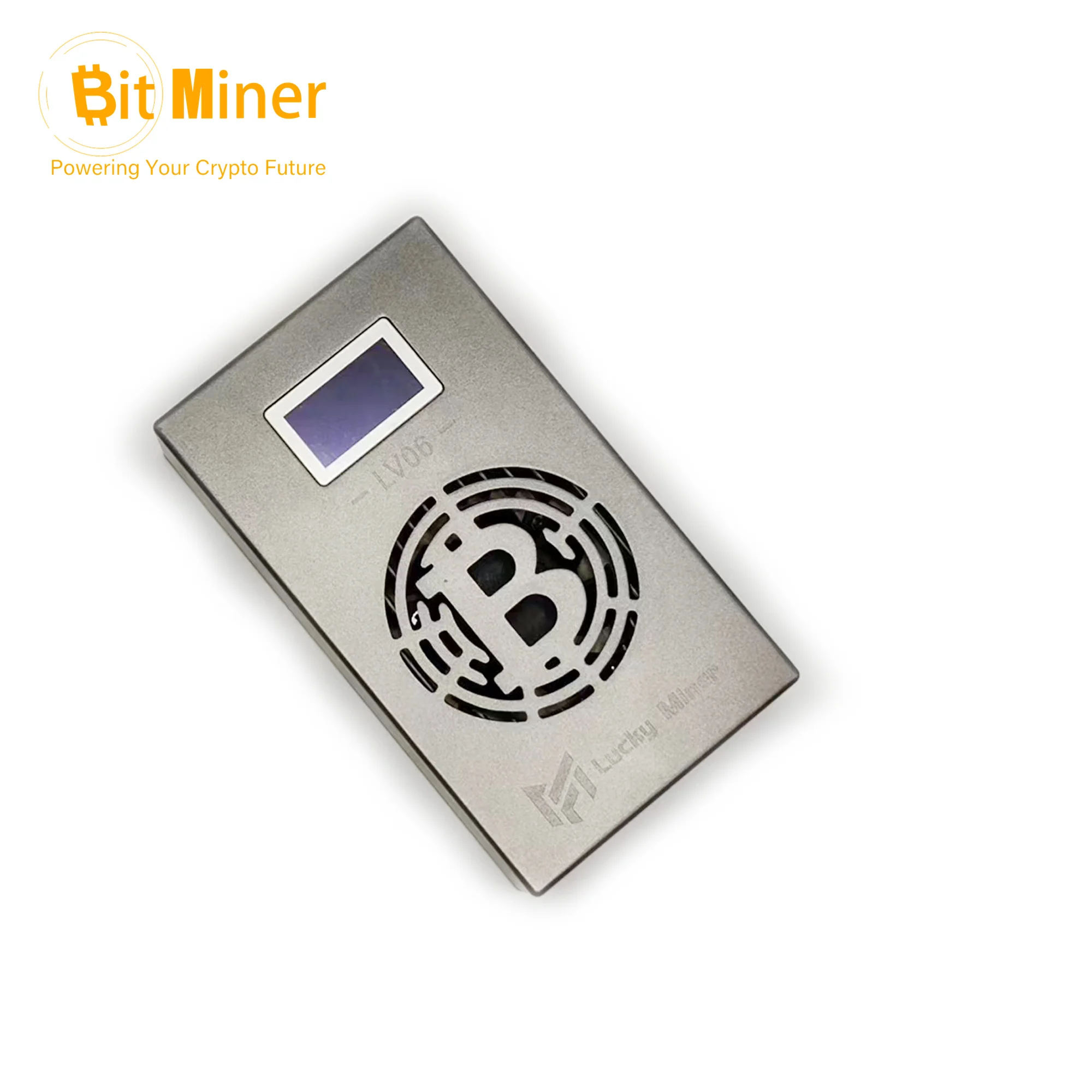 Efficient Bitcoin Solo Mini Miner BTC Miner V6 Lucky LV06 Miner WiFi 504GH/S Silent lottery BM1366 SHA256 for Maximum Profits