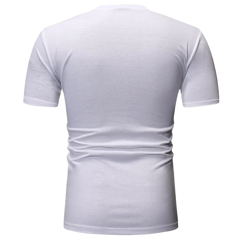 Men's Fashion, New Summer African Style Splicing Turkish Men's Short-sleeved T-shirt Men's Top