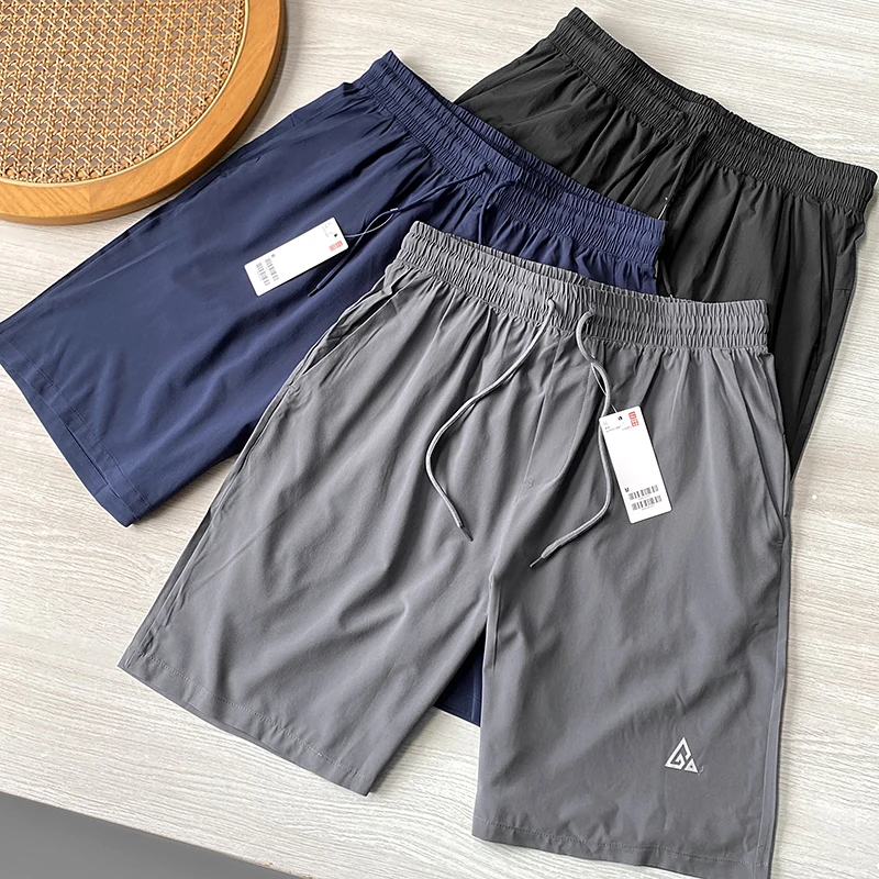 

Reflective Letter Men's Elastic Qui Dry Breathable Comfortable Sports Casual Pants orts Summer Straight Leg Spor Sle