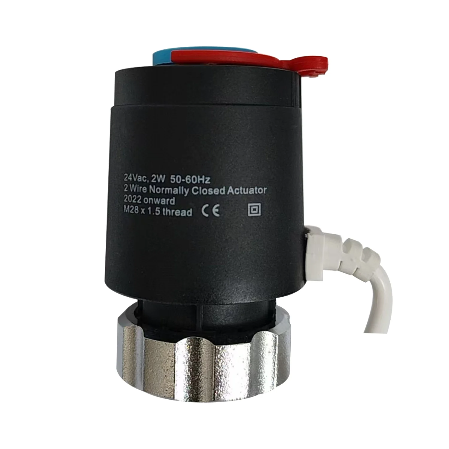230V 24V normally closed electric thermal actuator for manifold underfloor flooring heating  radiator m28X1.5
